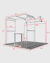 Portable Exhibit Display 10ft x 10ft - Model 29