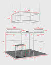 Portable Exhibit Display 10ft x 10ft - Model 30