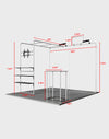 Portable Exhibit Display 10ft x 10ft - Model 17