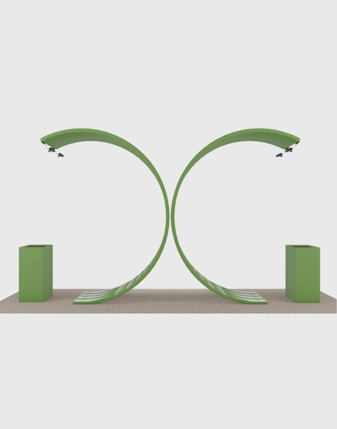 Portable Exhibit Display 10ft x 20ft - Model 3