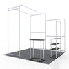 Portable Exhibit Display 10ft x 10ft - Model 15