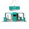 Modular Booth Kits 20ft x 20ft - Model 02 - Backdropsource