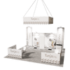 Modular Booth Kits 20ft x 20ft - Model 07 - Backdropsource