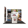 Portable Exhibit Display 10ft x 10ft - Model 22