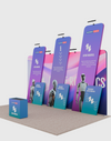 Portable Exhibit Display 10ft x 20ft - Model 1