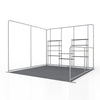 Portable Exhibit Display 10ft x 10ft - Model 21