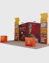 Portable Exhibit Display 10ft x 20ft - Model 7