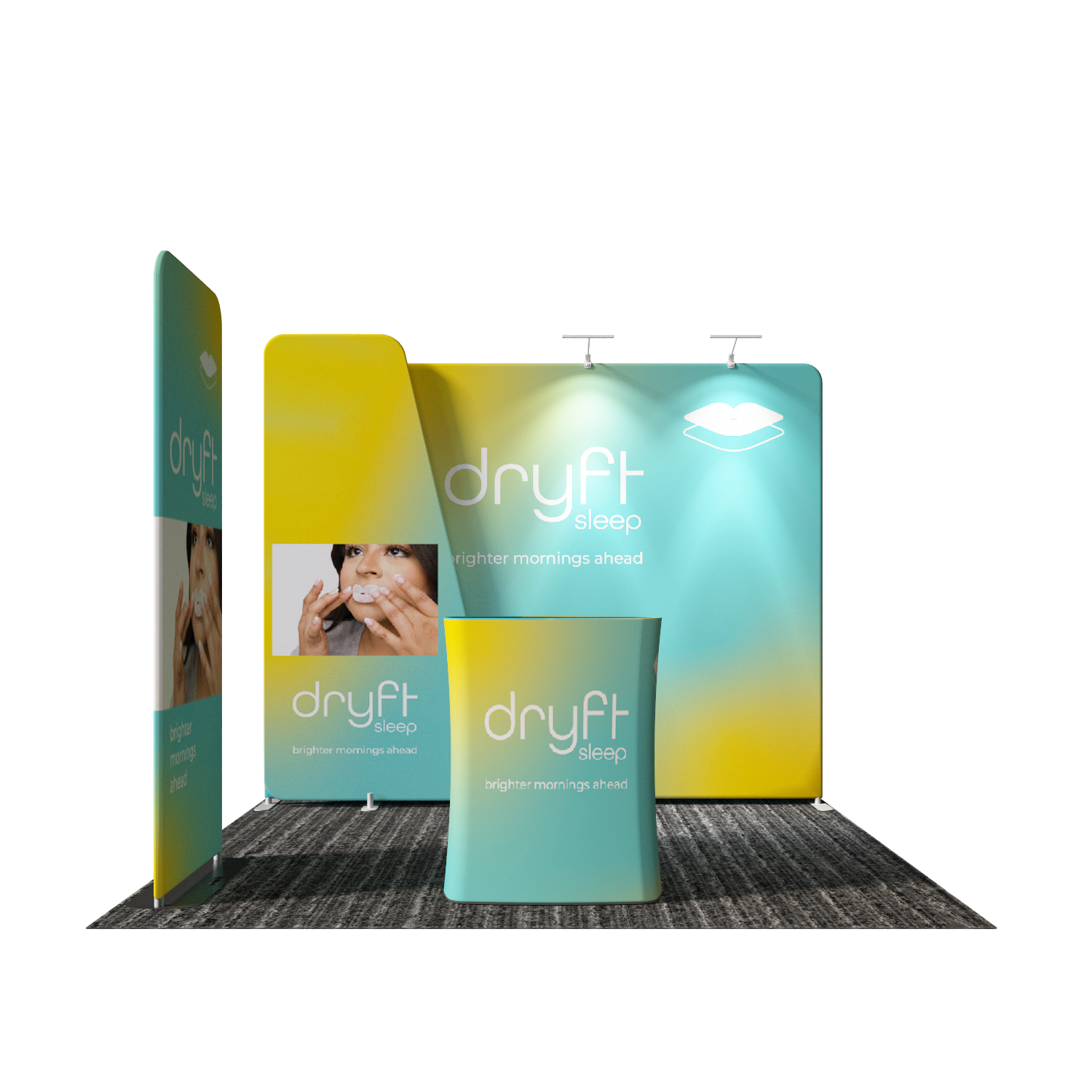 Portable Exhibit Display 10ft x 10ft - Model 24