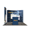 Portable Exhibit Display 10ft x 10ft - Model 25
