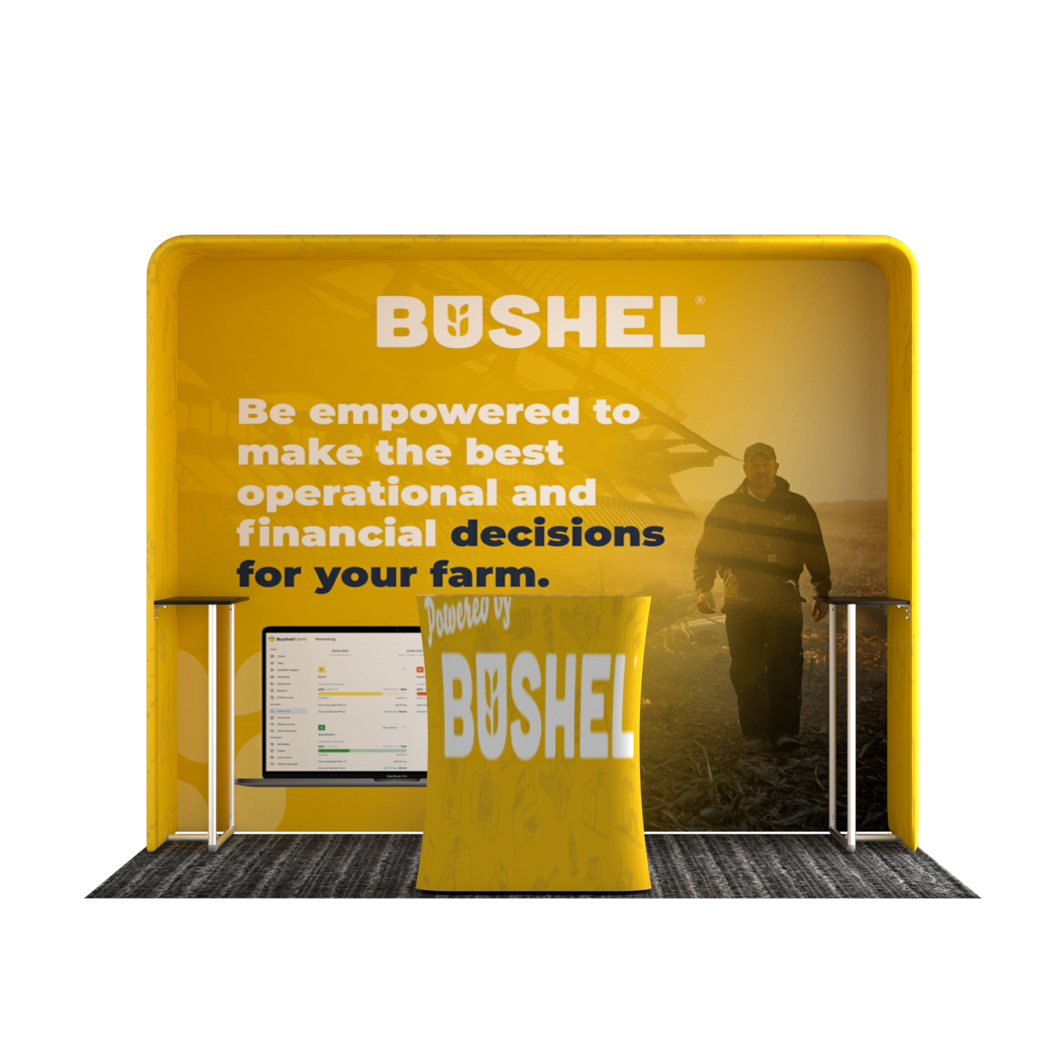 Portable Exhibit Display 10ft x 10ft - Model 26