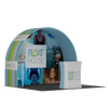 Portable Exhibit Display 10ft x 10ft - Model 27