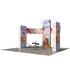 Modular Booth Kits 20ft x 20ft - Model 15