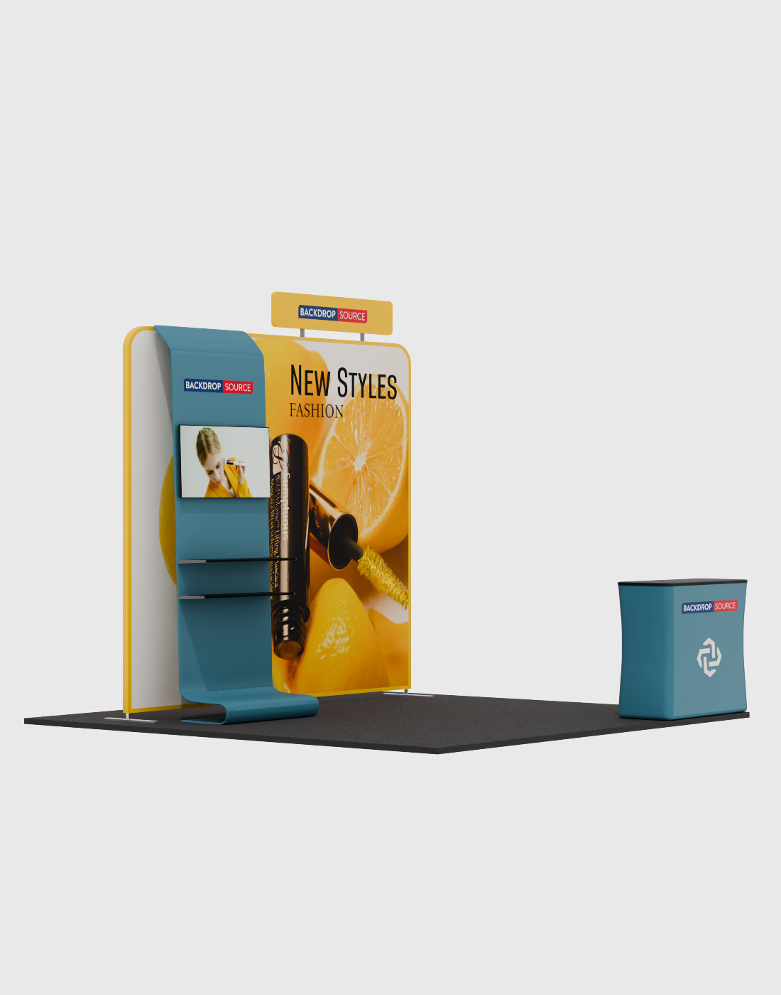 Portable Exhibit Display 10ft x 10ft - Model 16