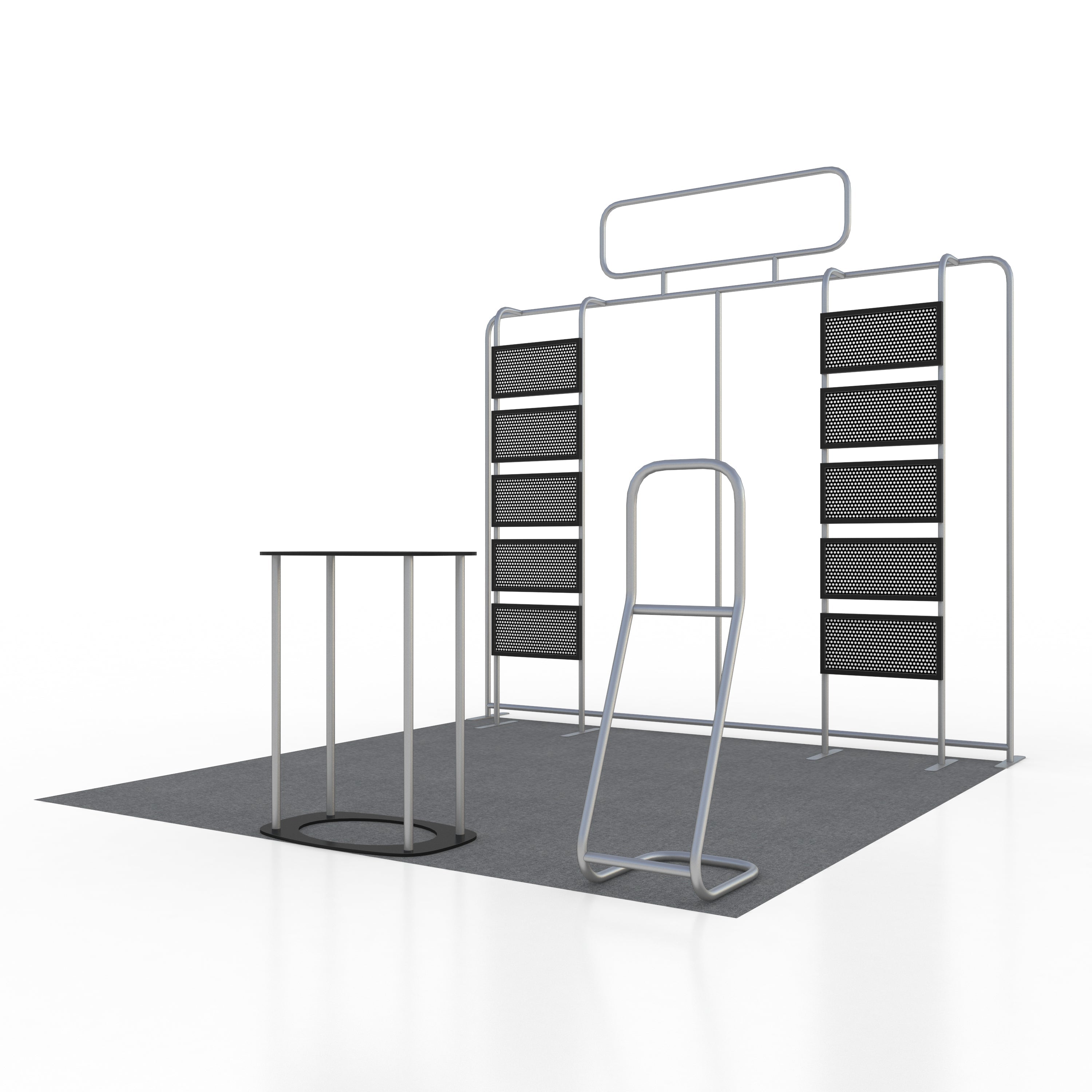 Portable Exhibit Display 10ft x 10ft - Model 28