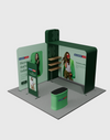 Portable Exhibit Display 10ft x 10ft - Model 19