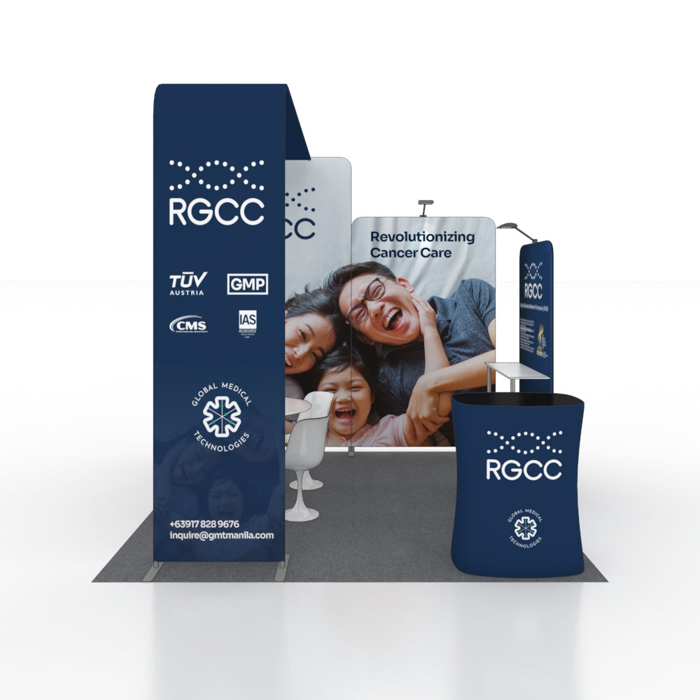 Portable Exhibit Display 10ft x 10ft - Model 15