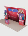 Portable Exhibit Display 20ft x 10ft - Model 15