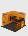 Portable Exhibit Display 10ft x 10ft - Model 21