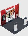 Portable Exhibit Display 10ft x 10ft - Model 38