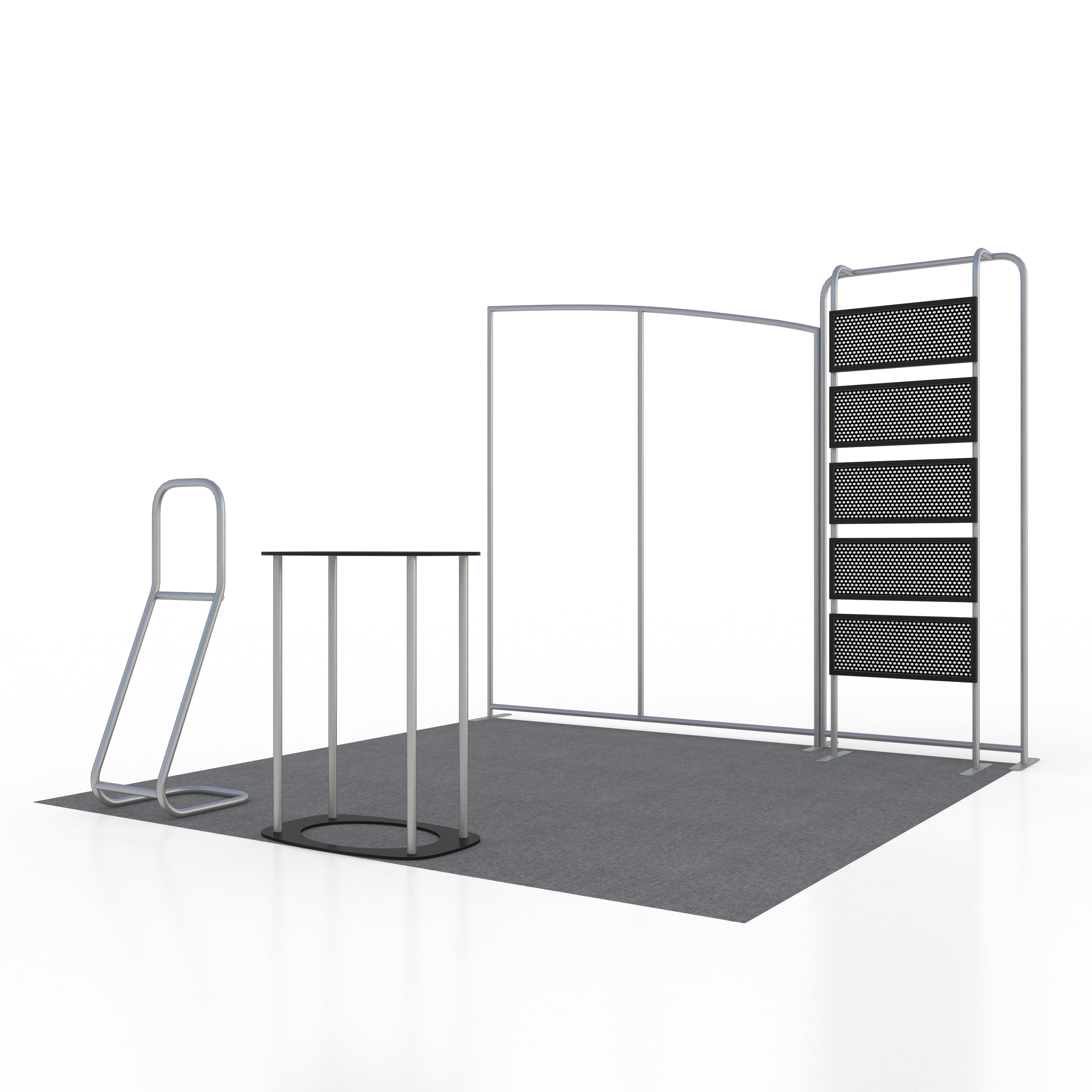 Portable Exhibit Display 10ft x 10ft - Model 18