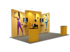 Portable Exhibit Display 20ft - Model 6 - Backdropsource