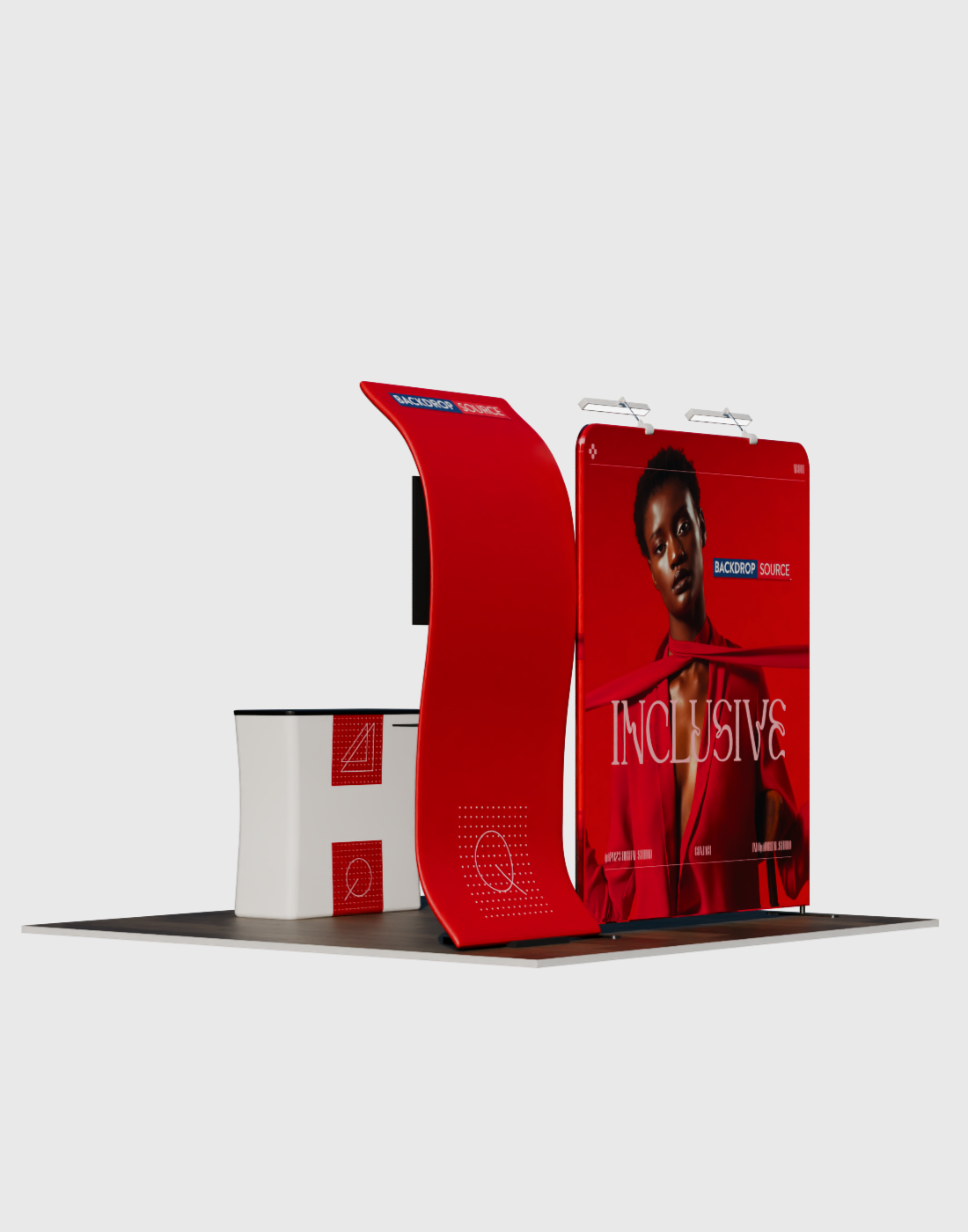 Portable Exhibit Display 10ft x 10ft - Model 10