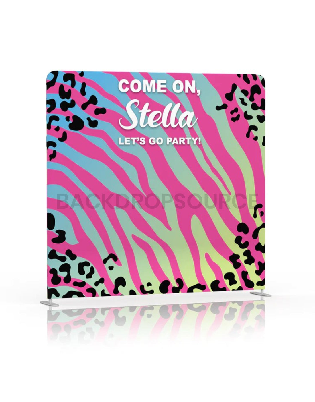 Fondo de despedida de soltera glamurosa en rosa