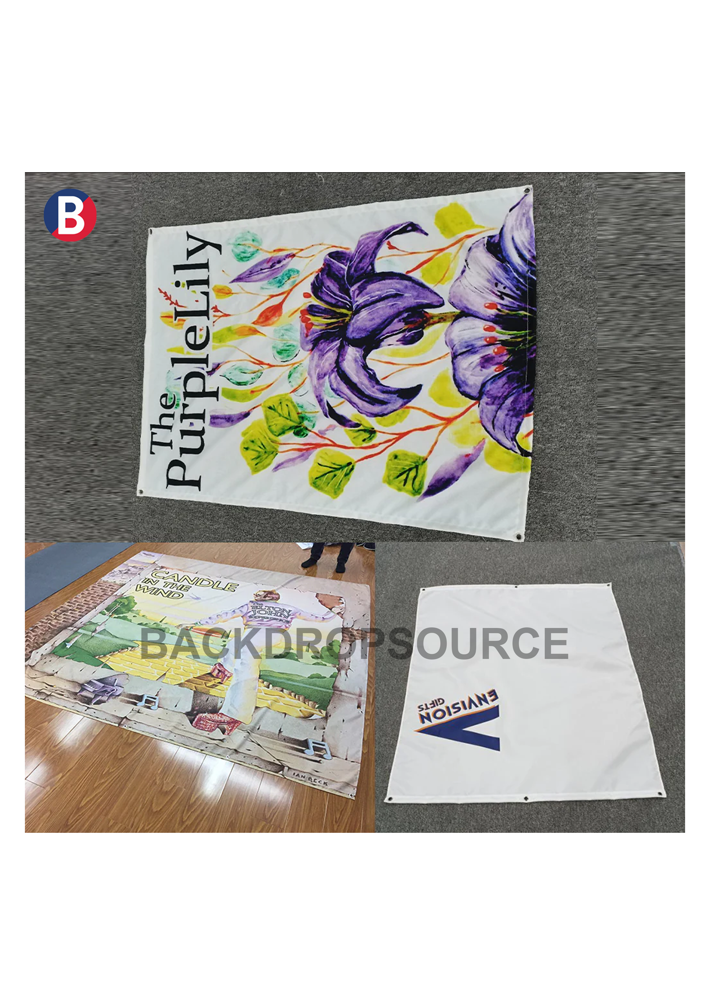 Poly Canvas Fabric Banner Printing