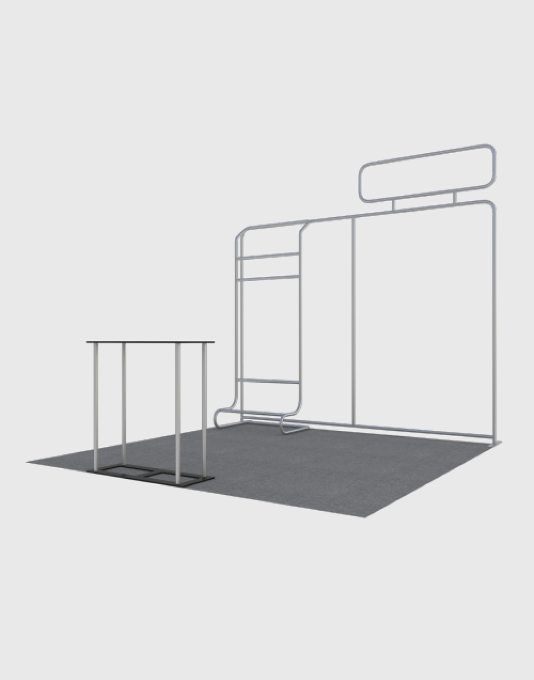 Portable Exhibit Display 10ft x 10ft - Model 16