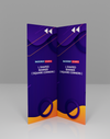Banner en forma de L (esquinas cuadradas)