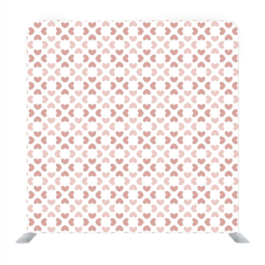 Little Hearts With White Textured Media Wall - Backdropsource