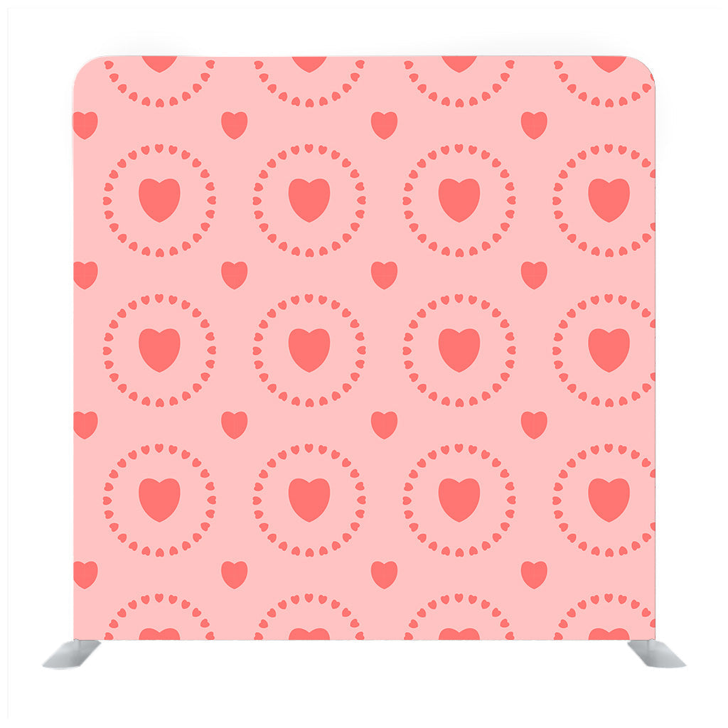 Love hearts Pattern Backdrop - Backdropsource