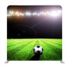 On the Stadiu Abstract Football Or Soccer Background With Football Media Wall - Backdropsource