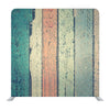 Orange ,Blue ,white plank Media wall - Backdropsource