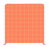 Orange colour graphic Media wall - Backdropsource