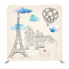 Paris Vector Seamless Pattern Media Wall - Backdropsource