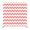 Pink And White Zig Zag Pattern Media wall - Backdropsource