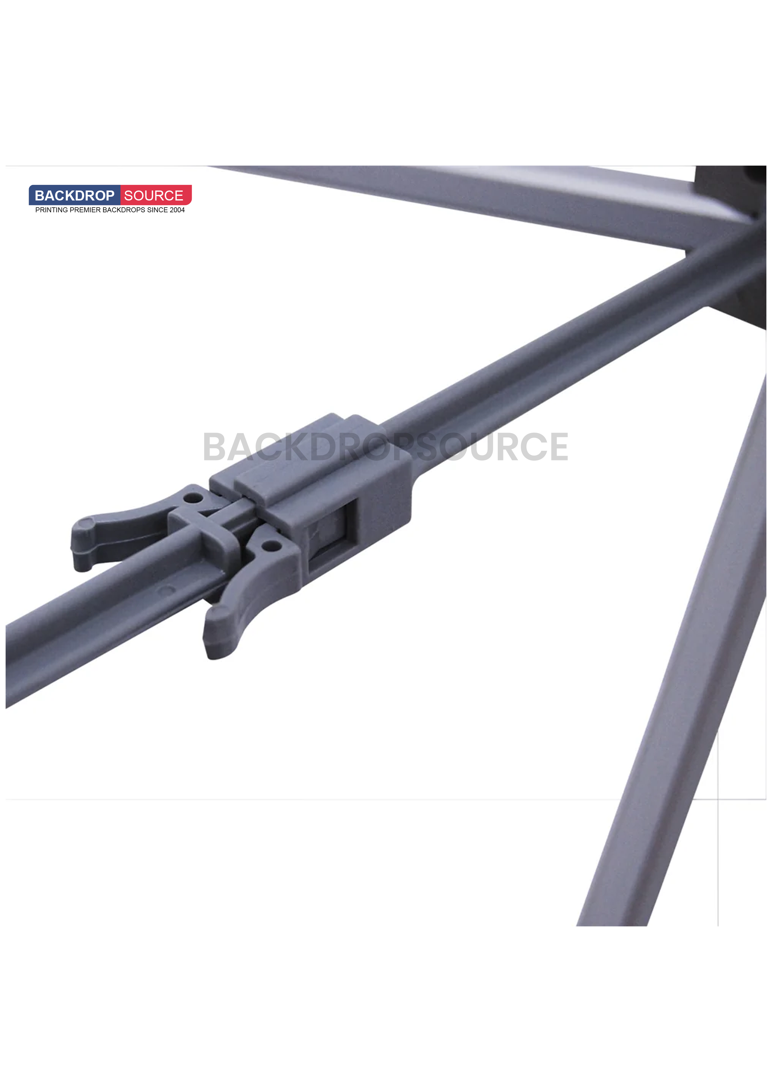 Portable Velcro Fabric Pop-Up Straight Display Wall