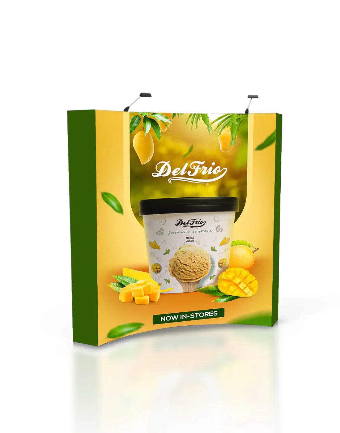 Kit de pared trasera curva emergente con luces de sujeción