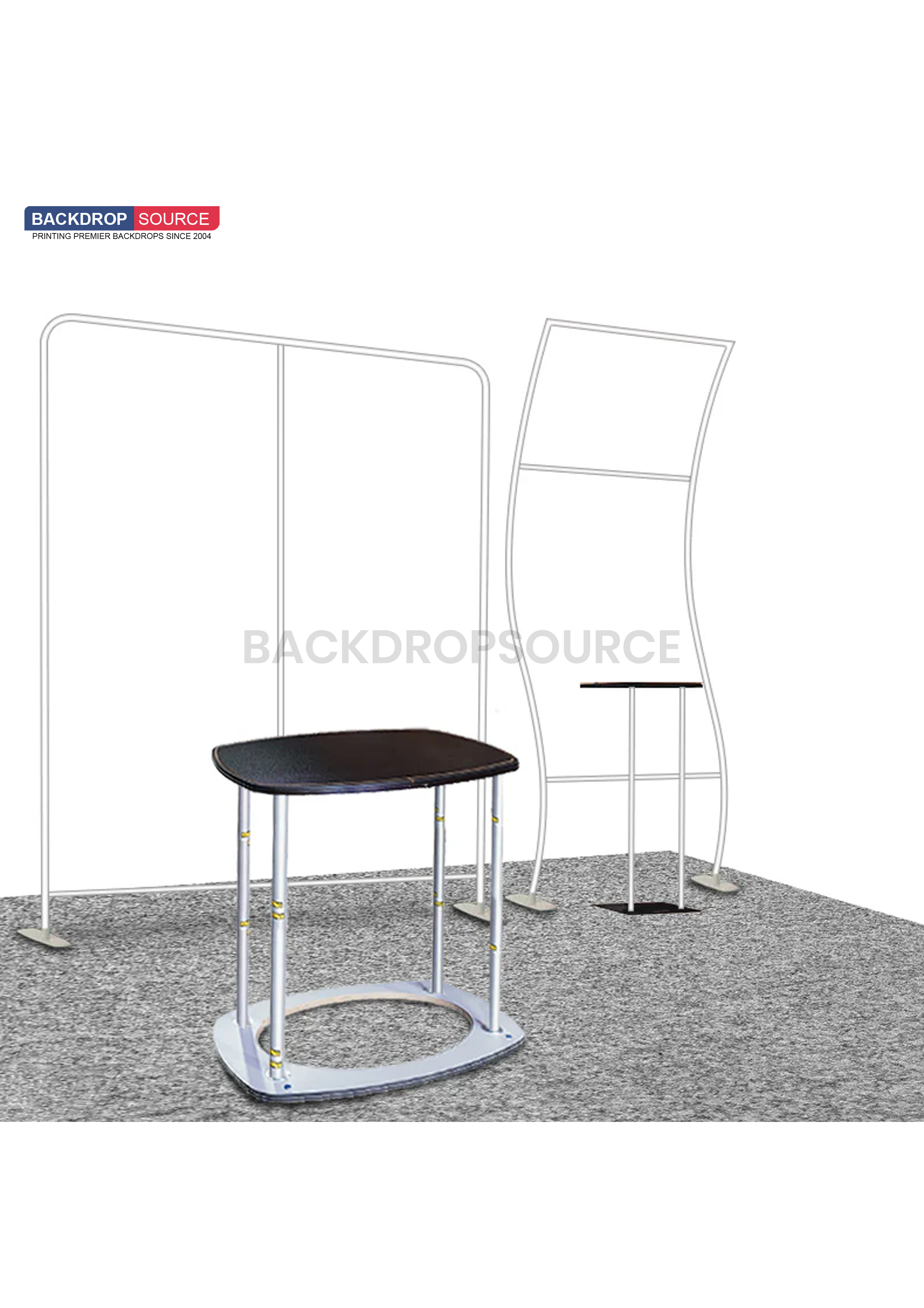 Portable Exhibit Display 10ft x 10ft - Model 10