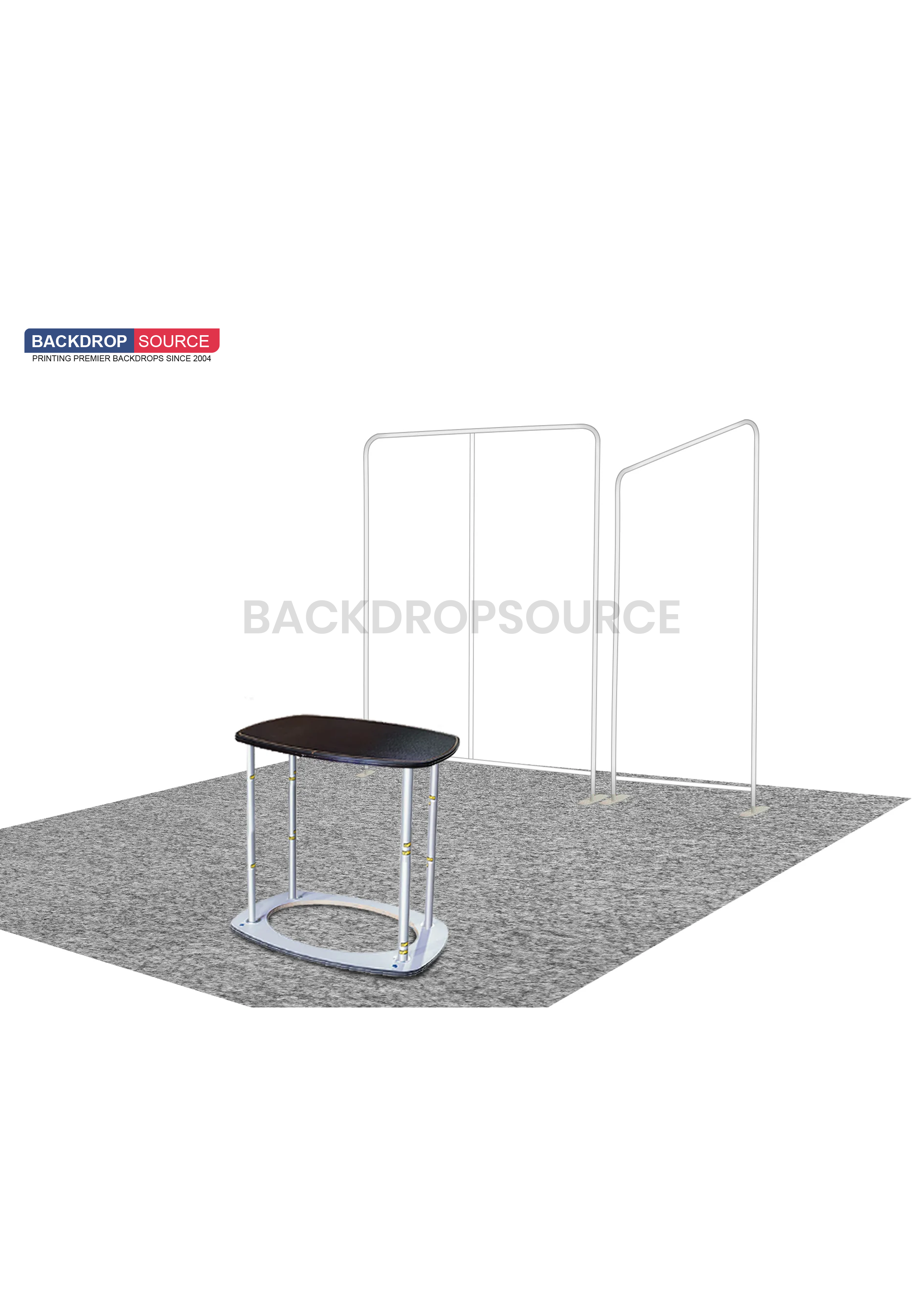 Portable Exhibit Display 10ft x 10ft - Model 3