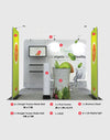 Premium Exhibition Kit for 10ft Wide Booths - Backdropsource