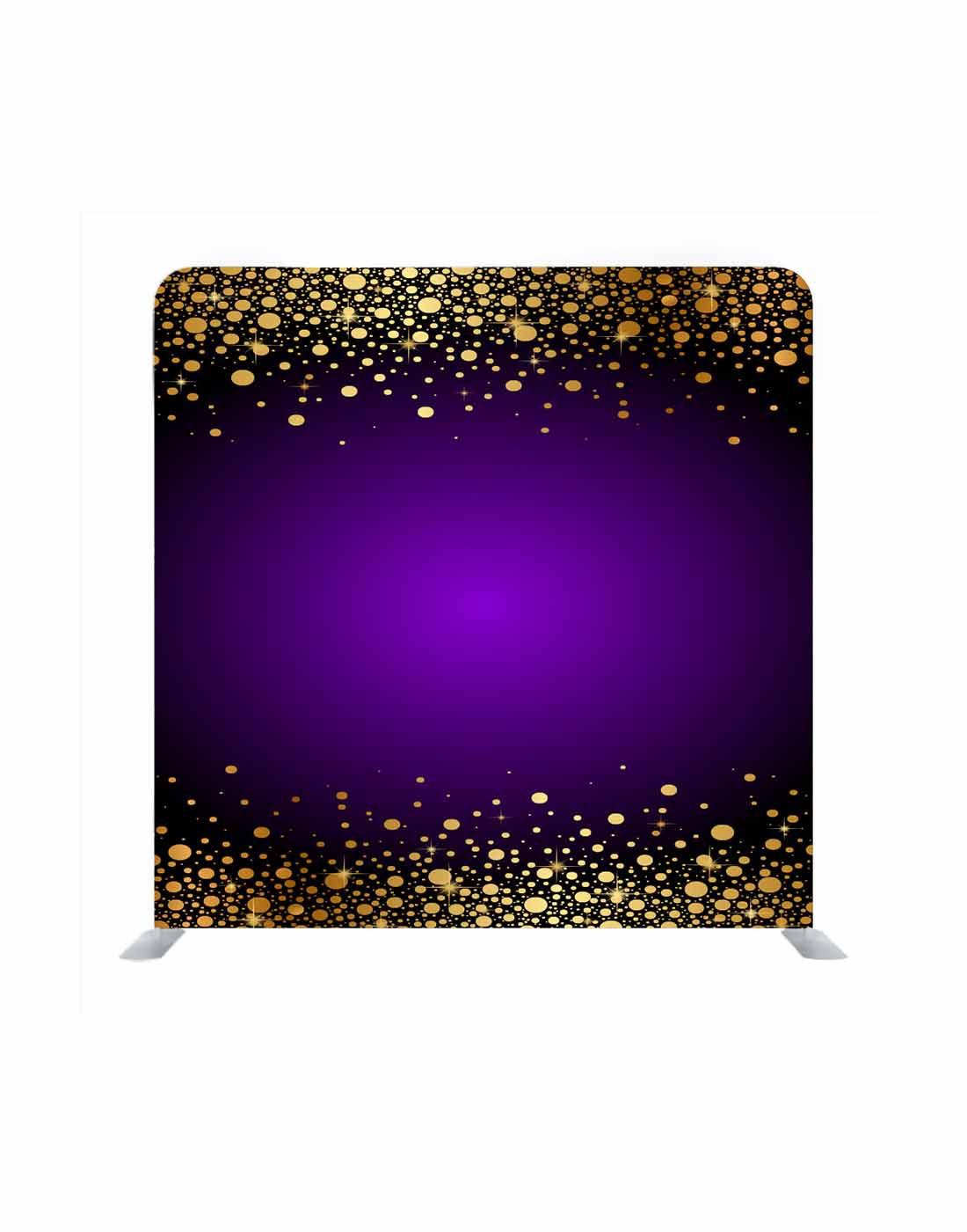 Purple and gold luxury Media wall - Backdropsource