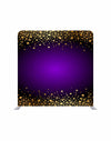 Purple and gold luxury Media wall - Backdropsource