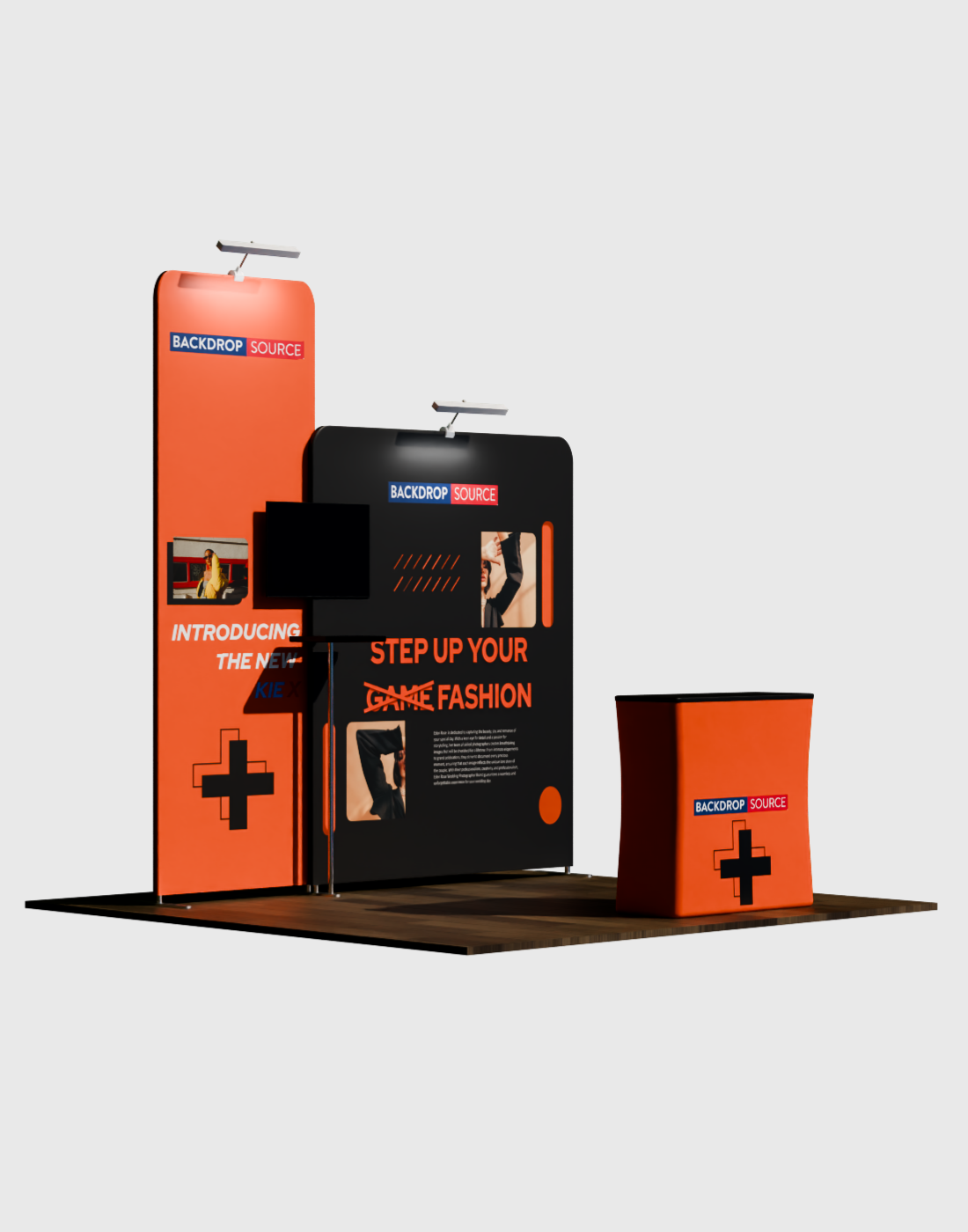Portable Exhibit Display 10ft x 10ft - Model 13