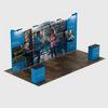 Portable Exhibit Display 20ft x 10ft - Model 2