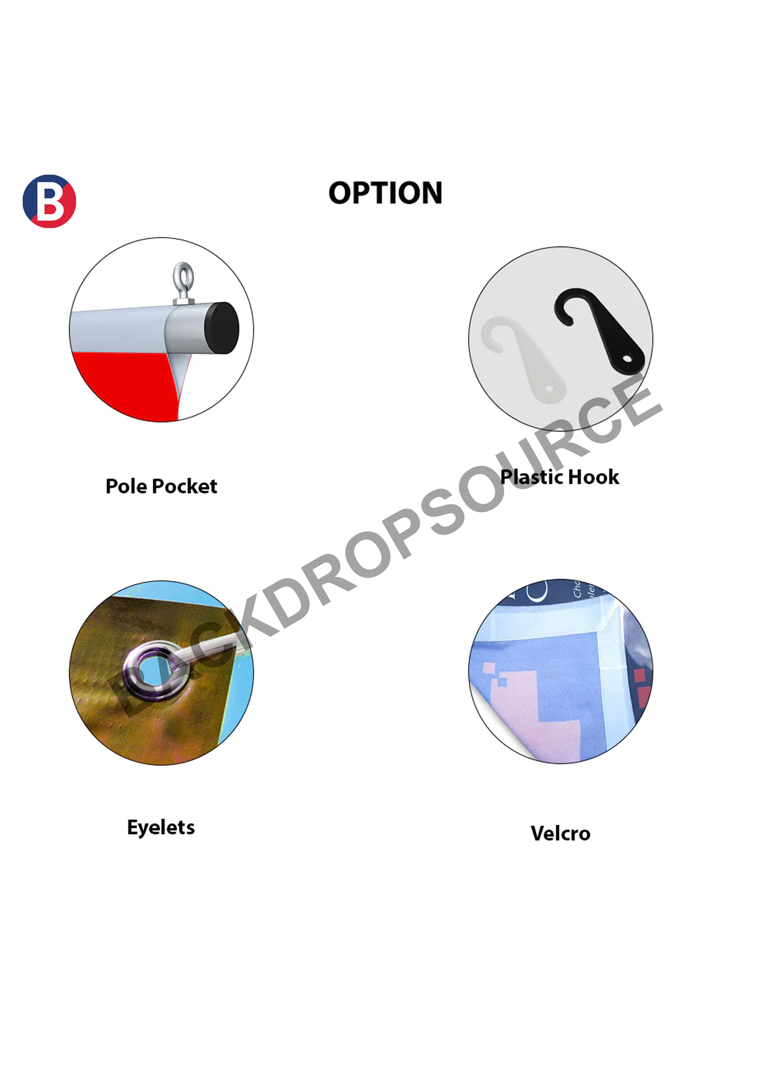 Poly Poplin Fabric Backdrop Printing