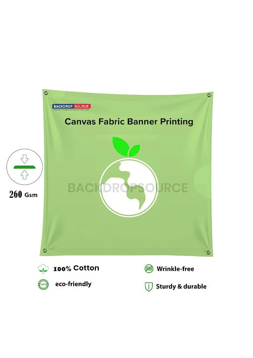 Poly Canvas Fabric Banner Printing