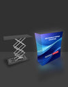 Backlit Rectangle Popup Counter