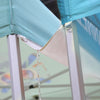 Carpa con dosel - Canalón para lluvia